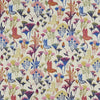 Jf Fabrics Countryside Blue/Multi/Pink (67) Fabric