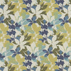 Jf Fabrics Leaflet Blue/Green (77) Upholstery Fabric