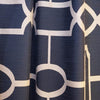 Jf Fabrics Trellis Blue/Offwhite/White (69) Fabric