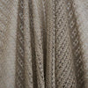 Jf Fabrics Crochet Brown/Creme/Beige (32) Drapery Fabric