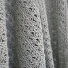 Jf Fabrics Crochet Grey/Silver (95) Drapery Fabric