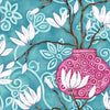 Jf Fabrics 6025 Blue (64) Wallpaper