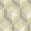 Jf Fabrics 2216 Grey/Silver/Yellow/Gold (13) Wallpaper