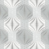 Jf Fabrics 2241 Blue/Grey/Silver (62) Wallpaper