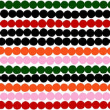 Marimekko Rsymatto Scarlet, Bubblegum, And Ebony Wallpaper