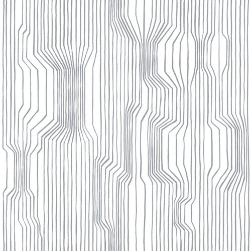 Marimekko Frekvenssi Gray And Eggshell Wallpaper