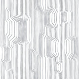 Marimekko Frekvenssi Gray And Eggshell Wallpaper