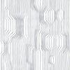 Seabrook Frekvenssi Gray And Eggshell Wallpaper
