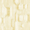 Seabrook Frekvenssi Mustard And Eggshell Wallpaper