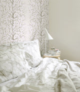 Marimekko Lumimarja Gray And Fog Wallpaper