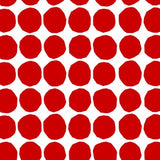 Marimekko Pienet Kivet Scarlet And Eggshell Wallpaper