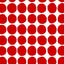 Marimekko Pienet Kivet Scarlet And Eggshell Wallpaper