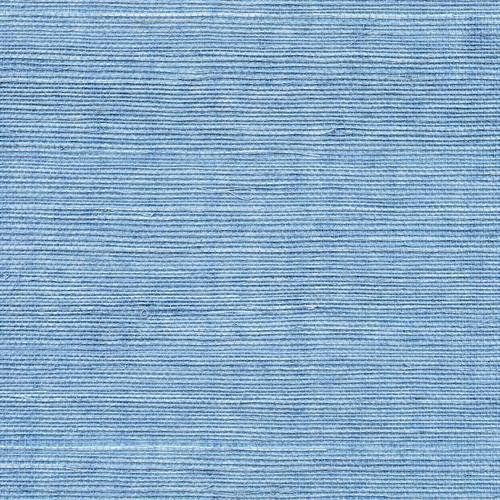 Winfield Thybony SISAL BLUE MIST Wallpaper