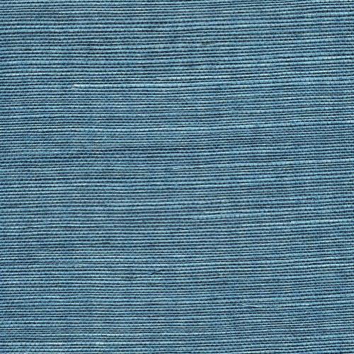Winfield Thybony SISAL PEACOCK BLUE Wallpaper