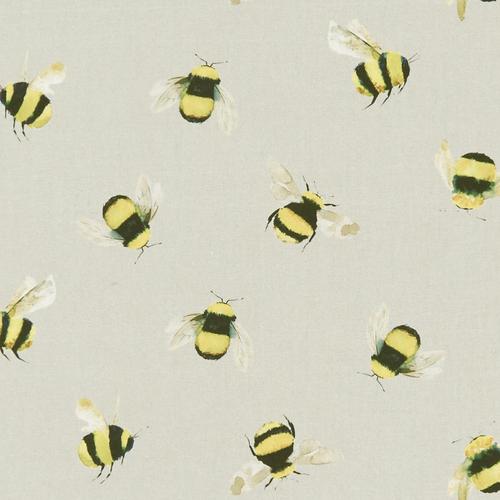 Clarke & Clarke BEES TAUPE Fabric