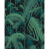 Cole & Son Palm Jungle Viri/Pet On Blk Fabric