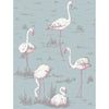 Cole & Son Flamingos Wht/Fuch On Sfoam Fabric