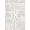 Cole & Son Cow Parsley Wht Taupe Fabric