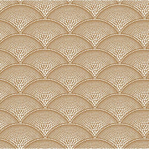 Cole & Son FEATHER FAN CRM GINGR Fabric