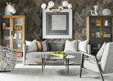 Seabrook Via Palma Wrought Iron And Sand Dollar Wallpaper