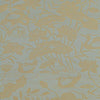 G P & J Baker Heron & Lotus Flower Eucalyptus Wallpaper