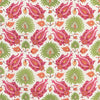 Brunschwig & Fils Kashmiri Linen Print Pink/Green Fabric