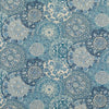 G P & J Baker Imari Blue Fabric