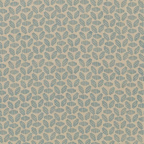 Baker Lifestyle BUMBLE BEE SOFT BLUE Fabric