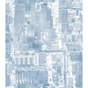 Kravet Urban Planning Blueish Wallpaper