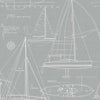 Seabrook Yacht Club Gray Wallpaper