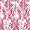 Seabrook Paradise Palm Cerise Pink Wallpaper