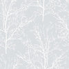 Seabrook Tree Branches Daydream Gray Wallpaper