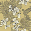 Maxwell Hummingbird (Wp) #01 Mustard Wallpaper