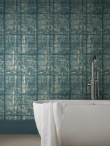 Maxwell Patina (Wp) #03 Seafoam Wallpaper