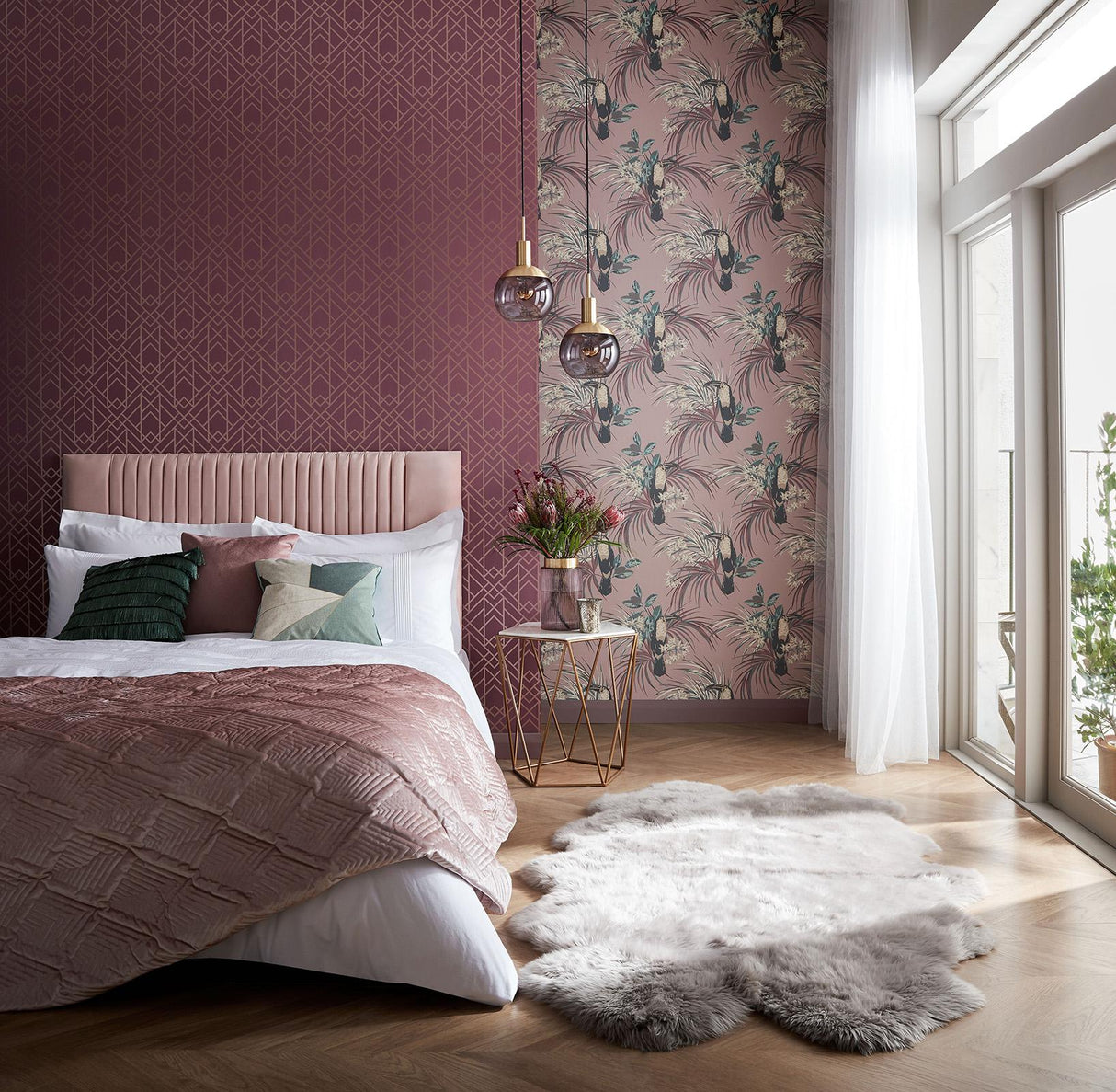 Maxwell Metro (Wp) #02 Cassis Wallpaper