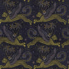 Clarke & Clarke Lynx Velvet Charcoal Fabric