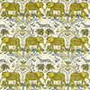 Clarke & Clarke Zambezi Linen Gold Fabric