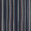 Mulberry Racing Stripe Indigo Fabric