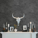 A-Street Prints Innuendo Black Marble Wallpaper