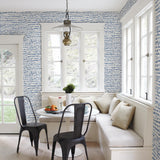 A-Street Prints Mistral 2764-24357 Blue Wallpaper