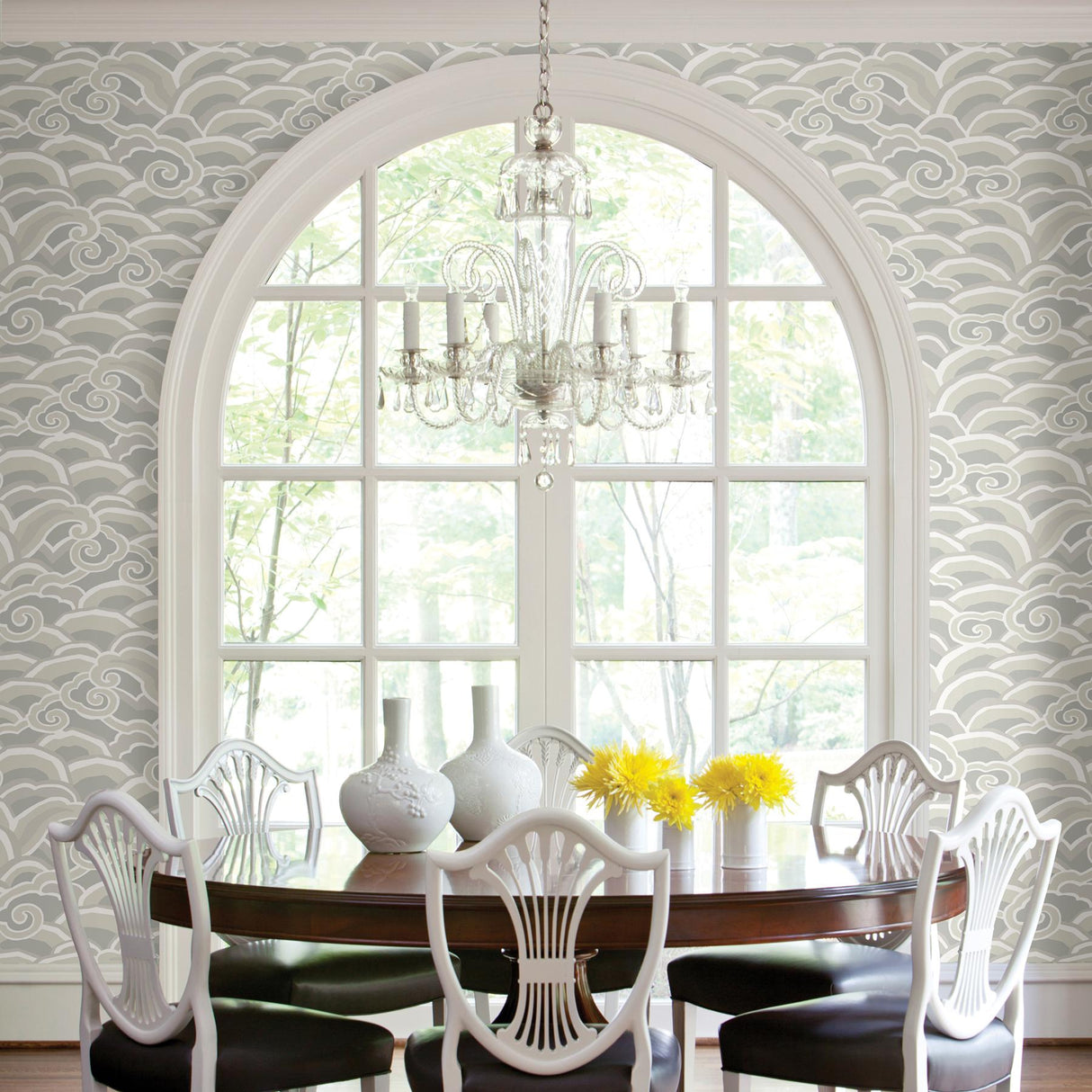 A-Street Prints Platinum Decowave Wallpaper