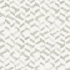 A-Street Prints Instep Pewter Abstract Geometric Wallpaper