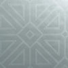 A-Street Prints Voltaire Silver Beaded Geometric Wallpaper