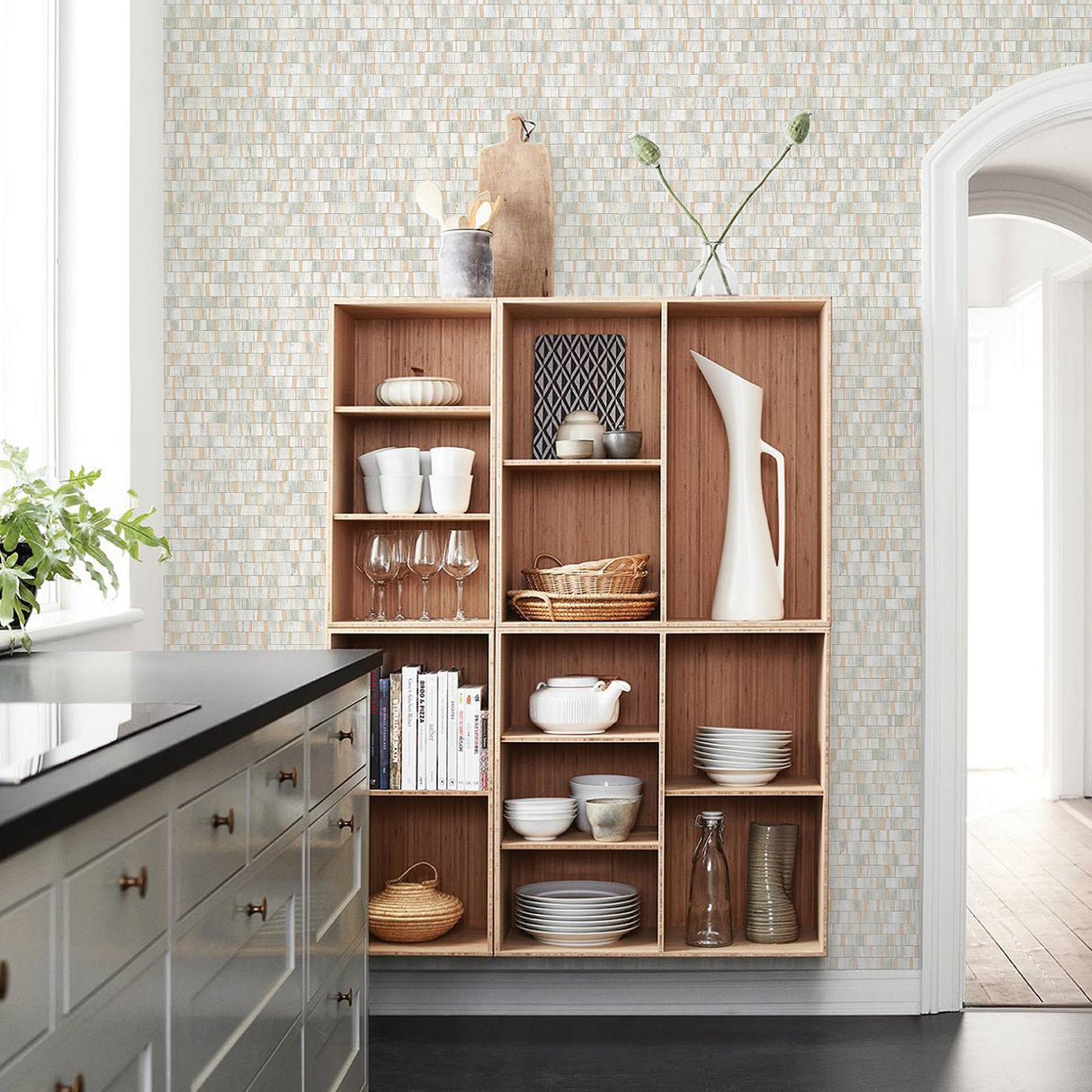 A-Street Prints Alchemy 2908-24924 Champagne Wallpaper