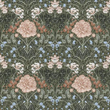 A-Street Prints Celestine Green Floral Wallpaper