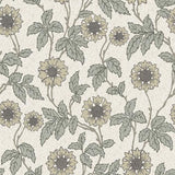 A-Street Prints Leilani White Floral Wallpaper