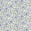 A-Street Prints Imogen Light Blue Floral Wallpaper