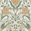A-Street Prints Tulipa Green Floral Wallpaper