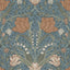 A-Street Prints Tulipa Blue Floral Wallpaper