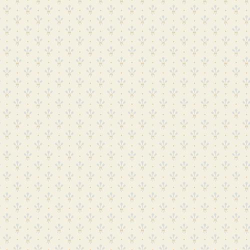A-Street Prints Lili White Miniature Floral Wallpaper
